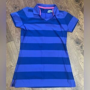 Nike golf tour performance drifit striped Sz Medium women